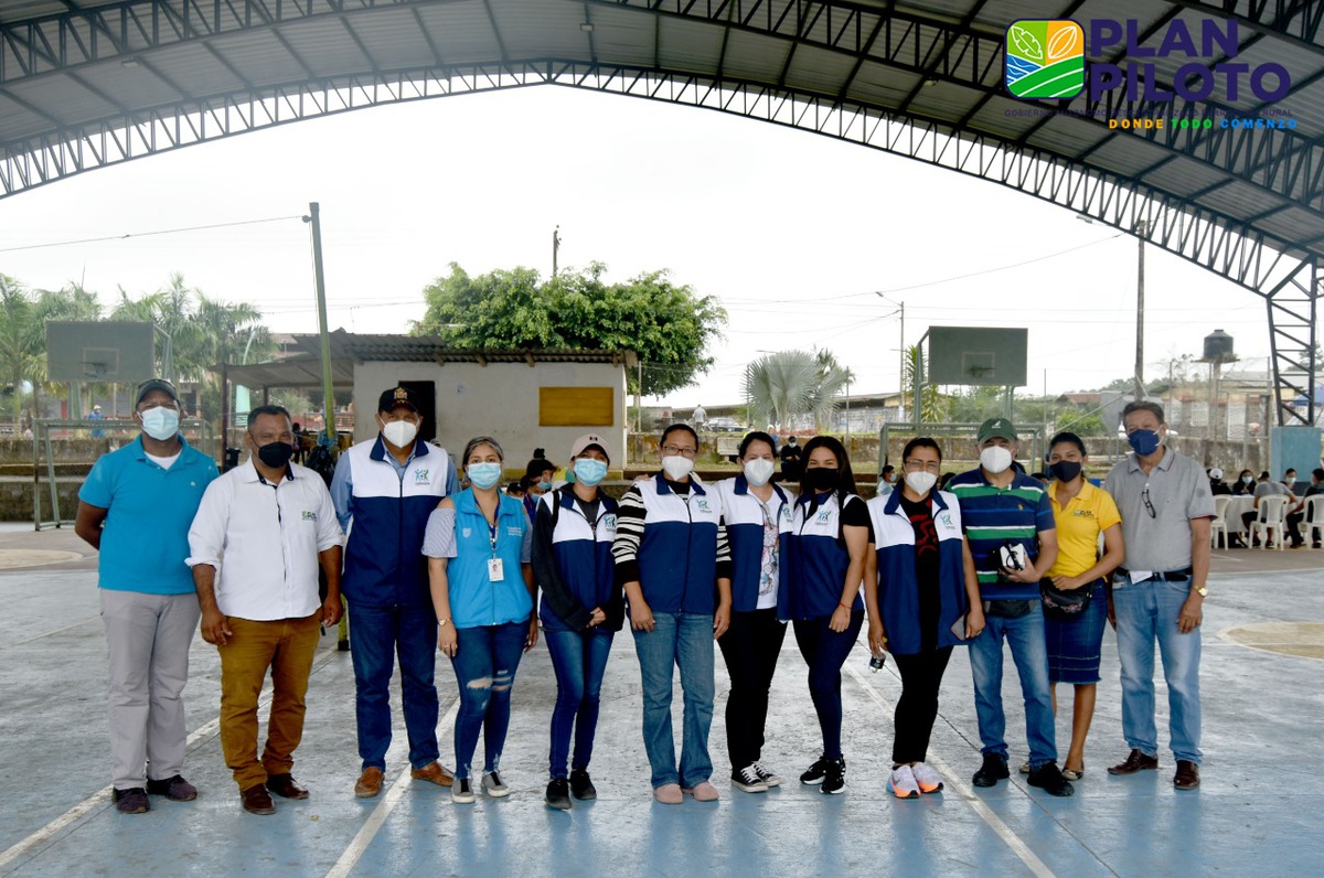 El equipo de FACE con el equipo de Gad Plan Pilotp