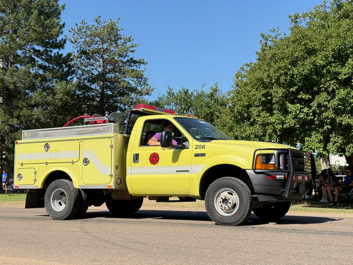 Parade Entry: Burdett Volunteer Fire Department