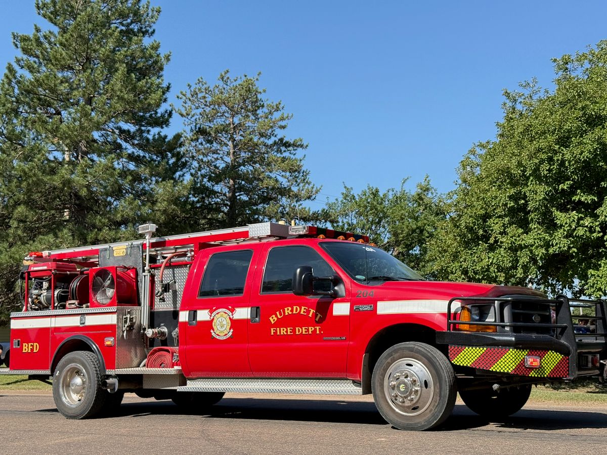 Parade Entry: Burdett Volunteer Fire Department