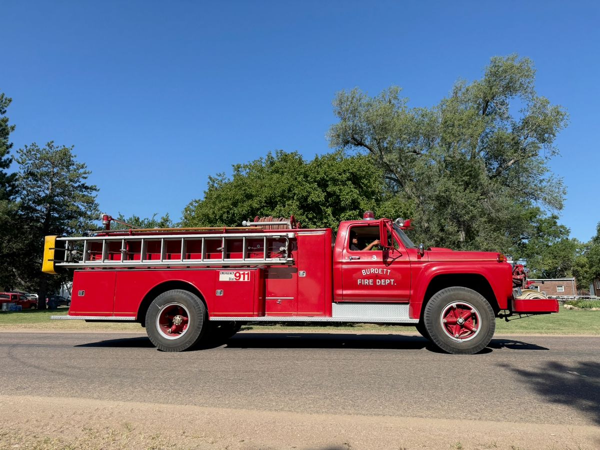 Parade Entry: Burdett Volunteer Fire Department