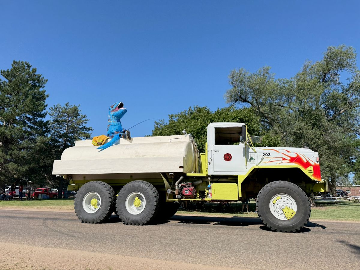 Parade Entry: Burdett Volunteer Fire Department