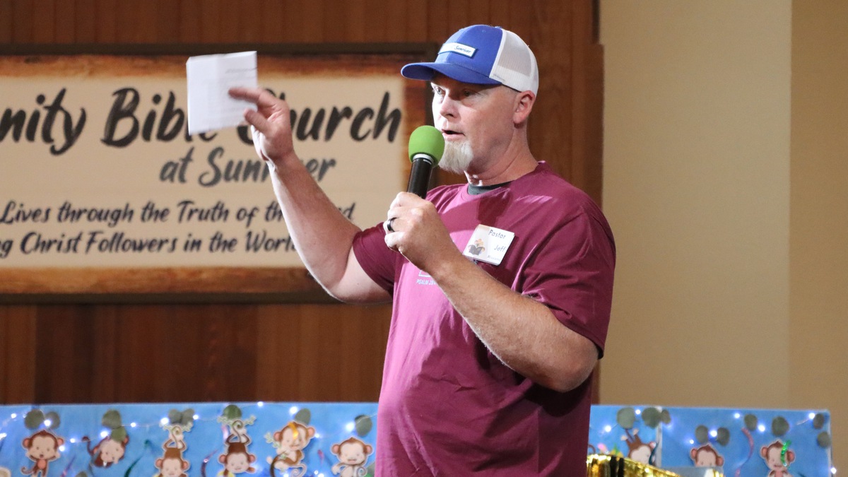 Pastor Jeff shared about this year's mission, The Guidelight.