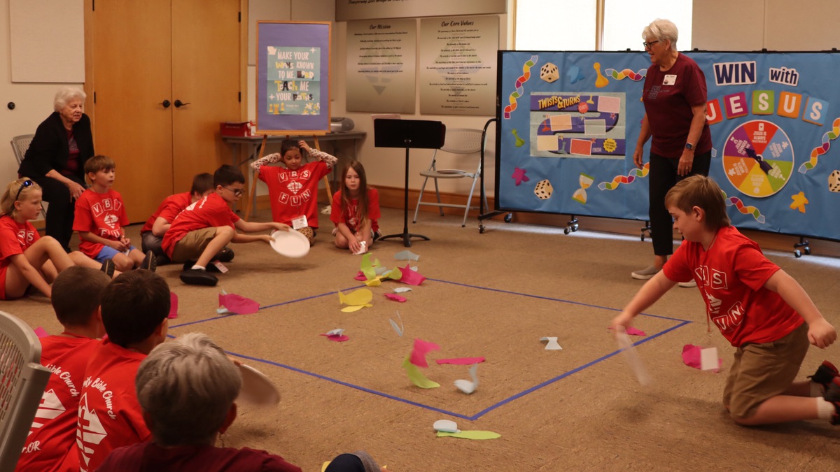 Game time with the Mushrooms (3rd and 4th graders)!