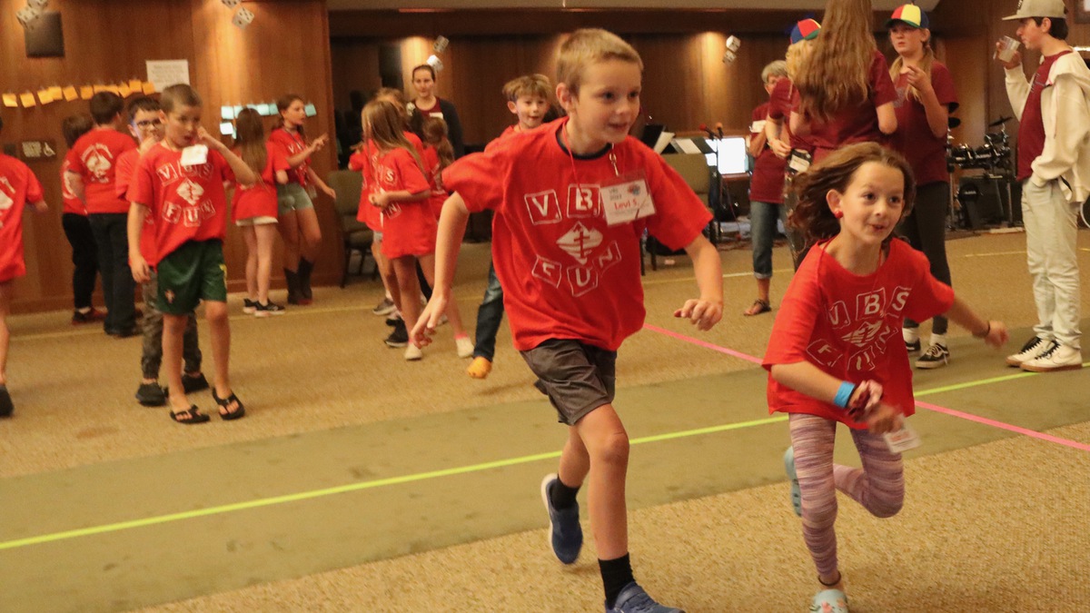 Everyone had fun playing lots of games!