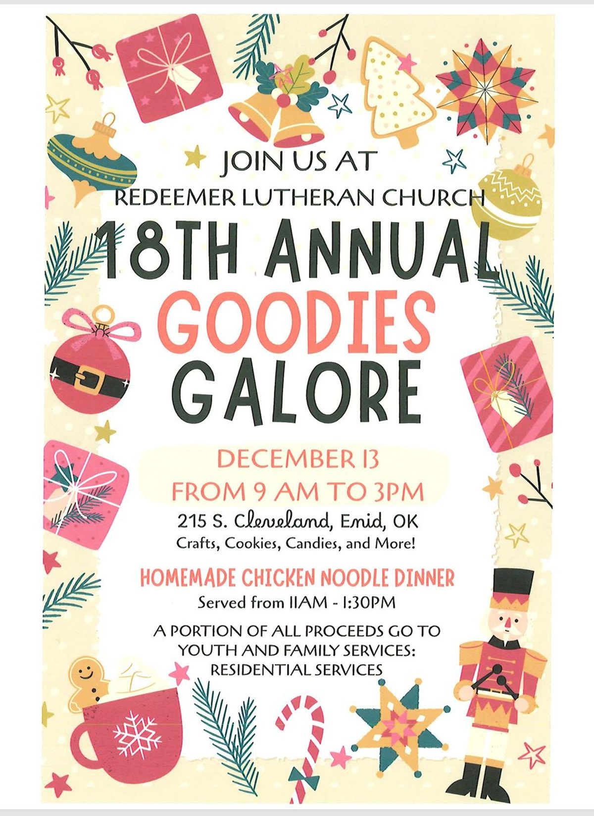 Goodies Galore 2025 9:00am - 3:00pm