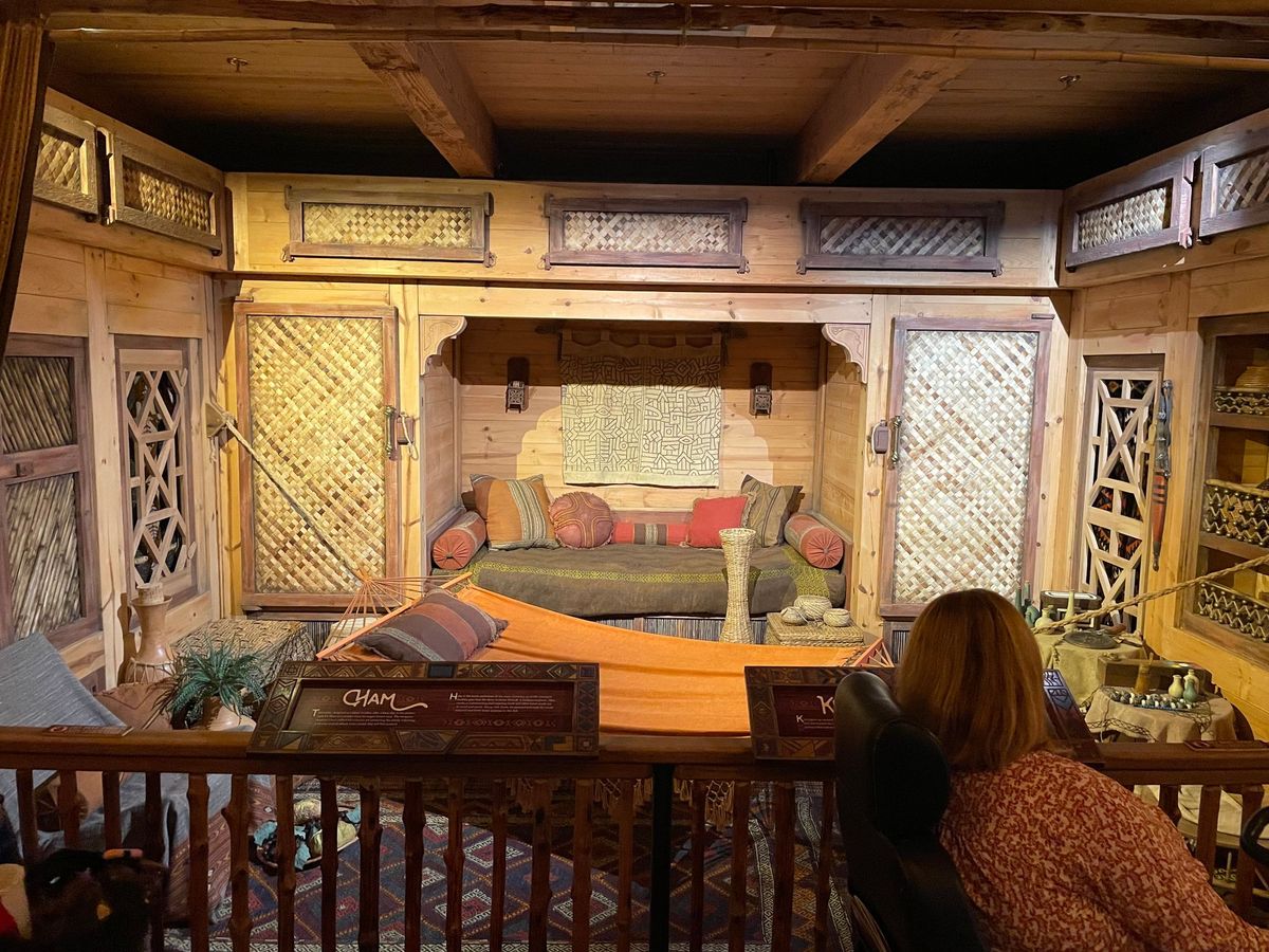 Living quarters on the 3rd floor of the Ark