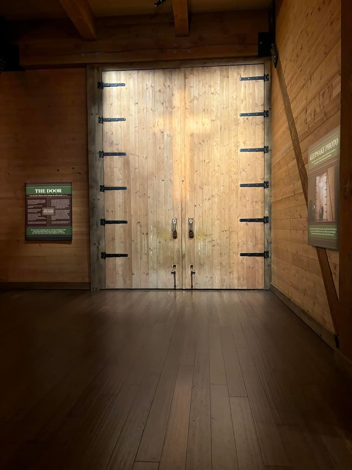 The Door! Do you see the cross?