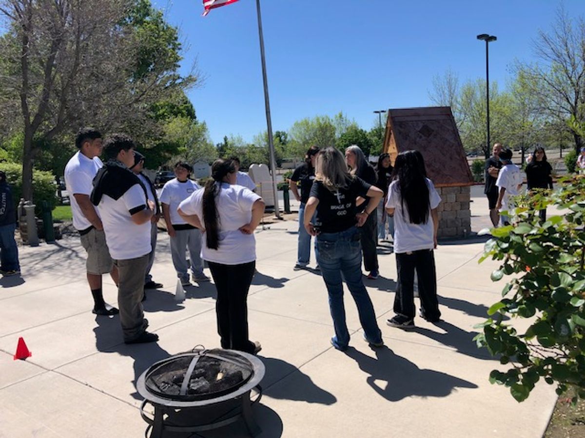 Outdoor activities and games to explore fear, trust, anxiety, and Faith.