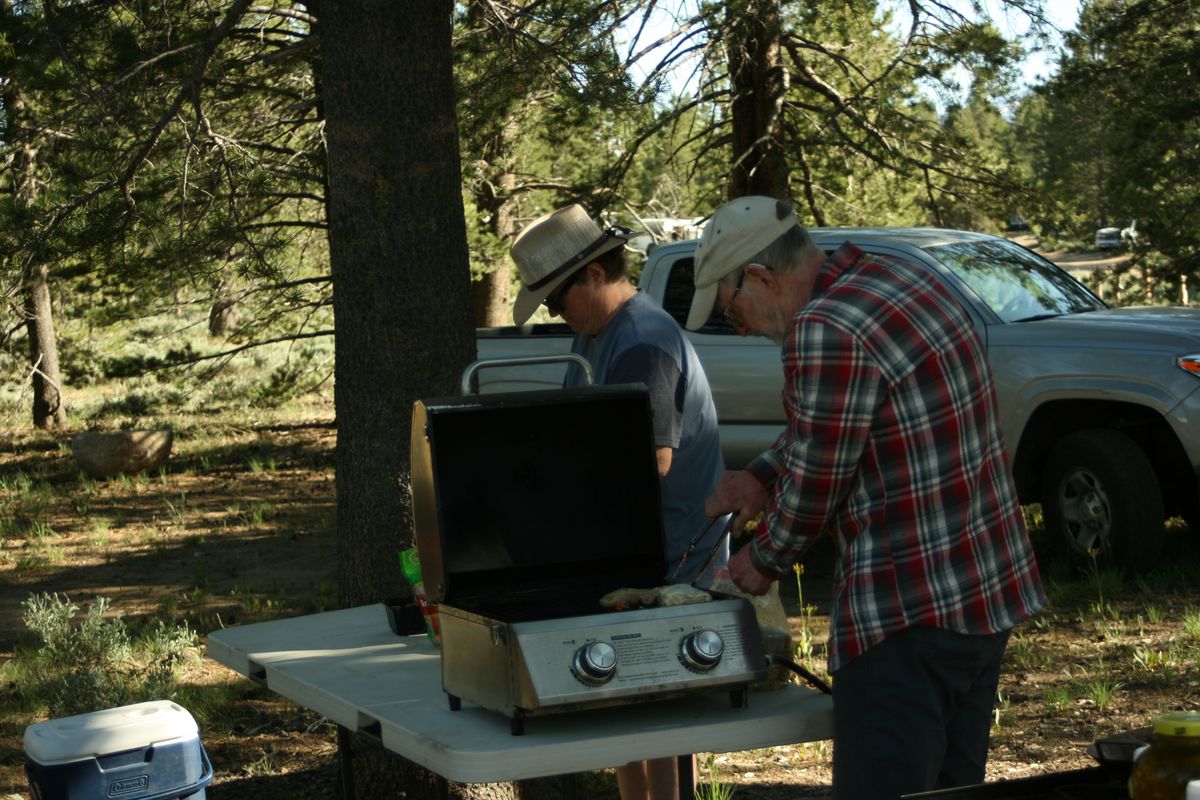 More dinner preparation.