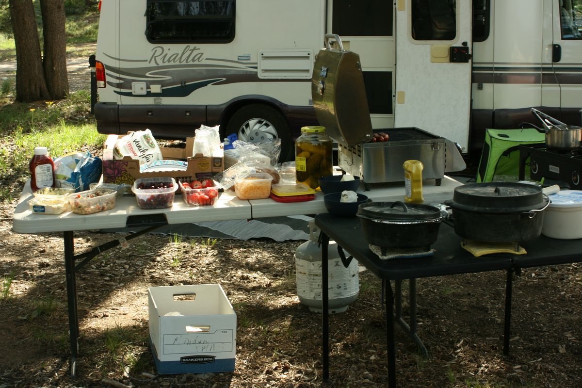 We had enough food. No one went hungry.