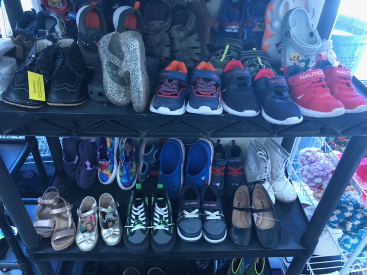 Children's shoes section - Shoe Department