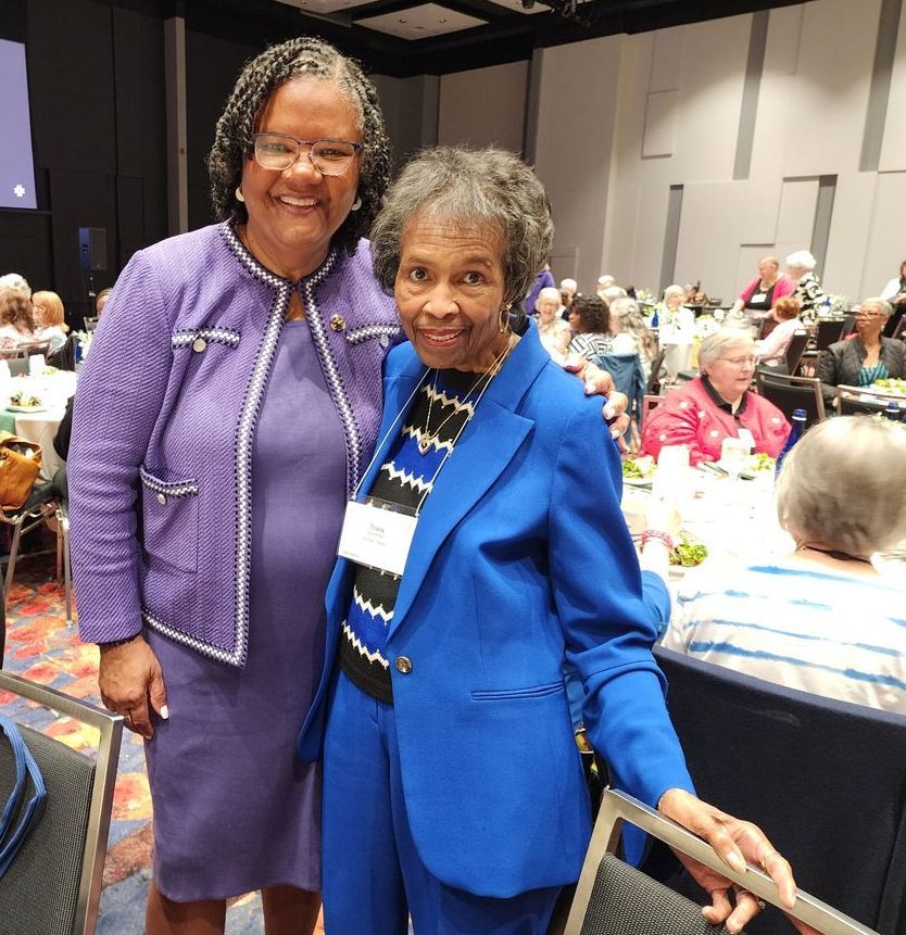 UWFaith CEO Sally Vonner and mentor Thalia Matherson