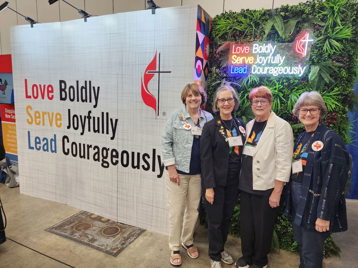 Lela Luxen, Wendy Campbell, Phyllis Cummings, Nancy Monroe