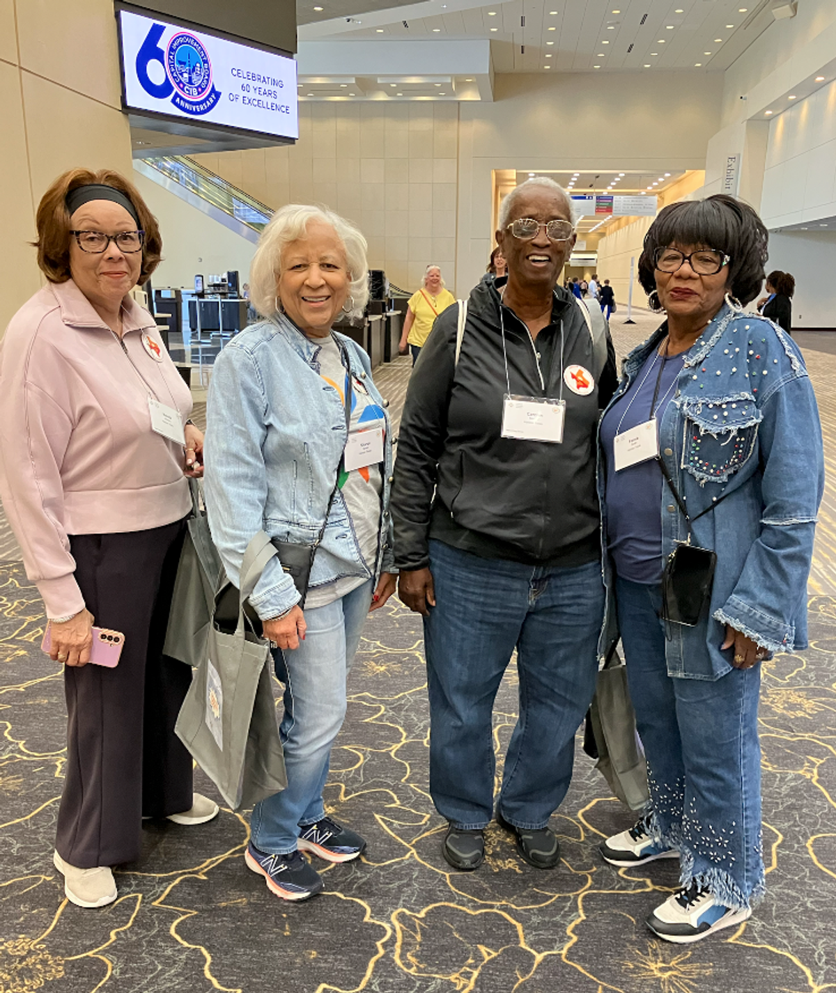 Brenda Johnson, Sharon Spratt, Carolyn Manuel, Fannie Smith