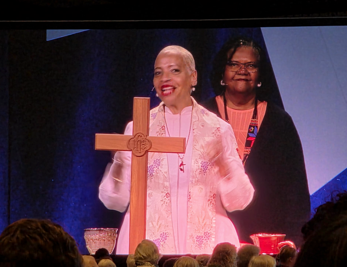 Bishop Malone and Sally Vonner
