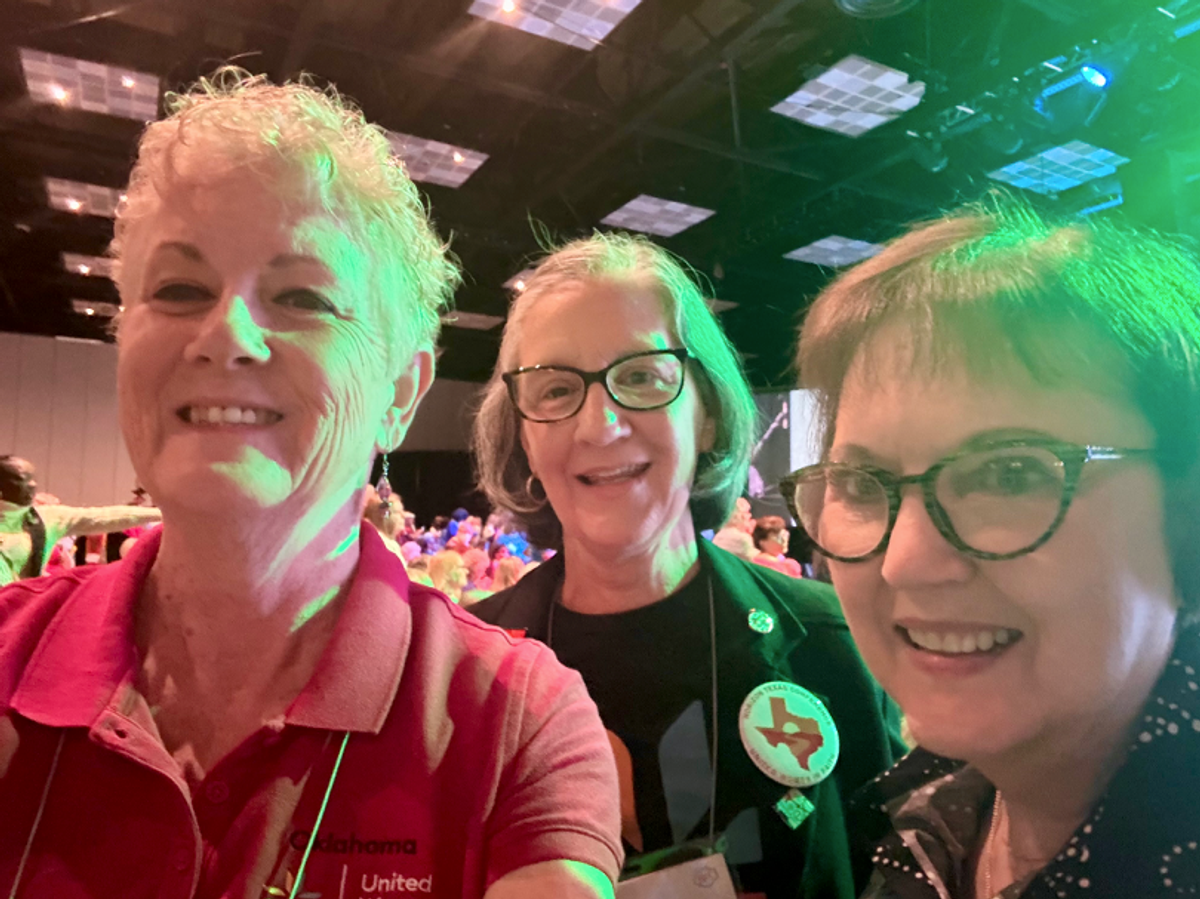 Mary Bailey (OK Treasurer), Wendy Campbell, Julie Noel
