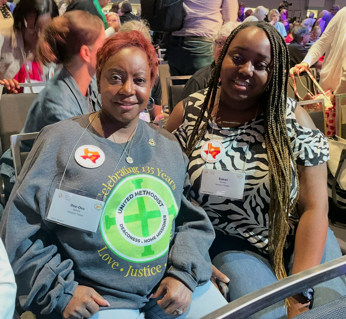 Mother & daughter DeDe and Sakaari Spivey