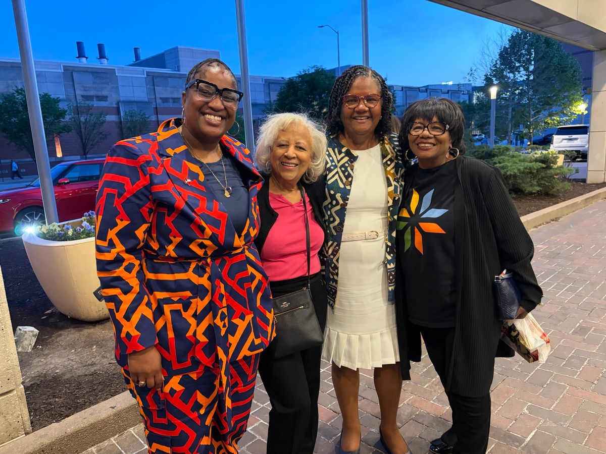 New Deaconess Katie Pryor, Sharon Spratt, Sally Vonner, Fannie Smith