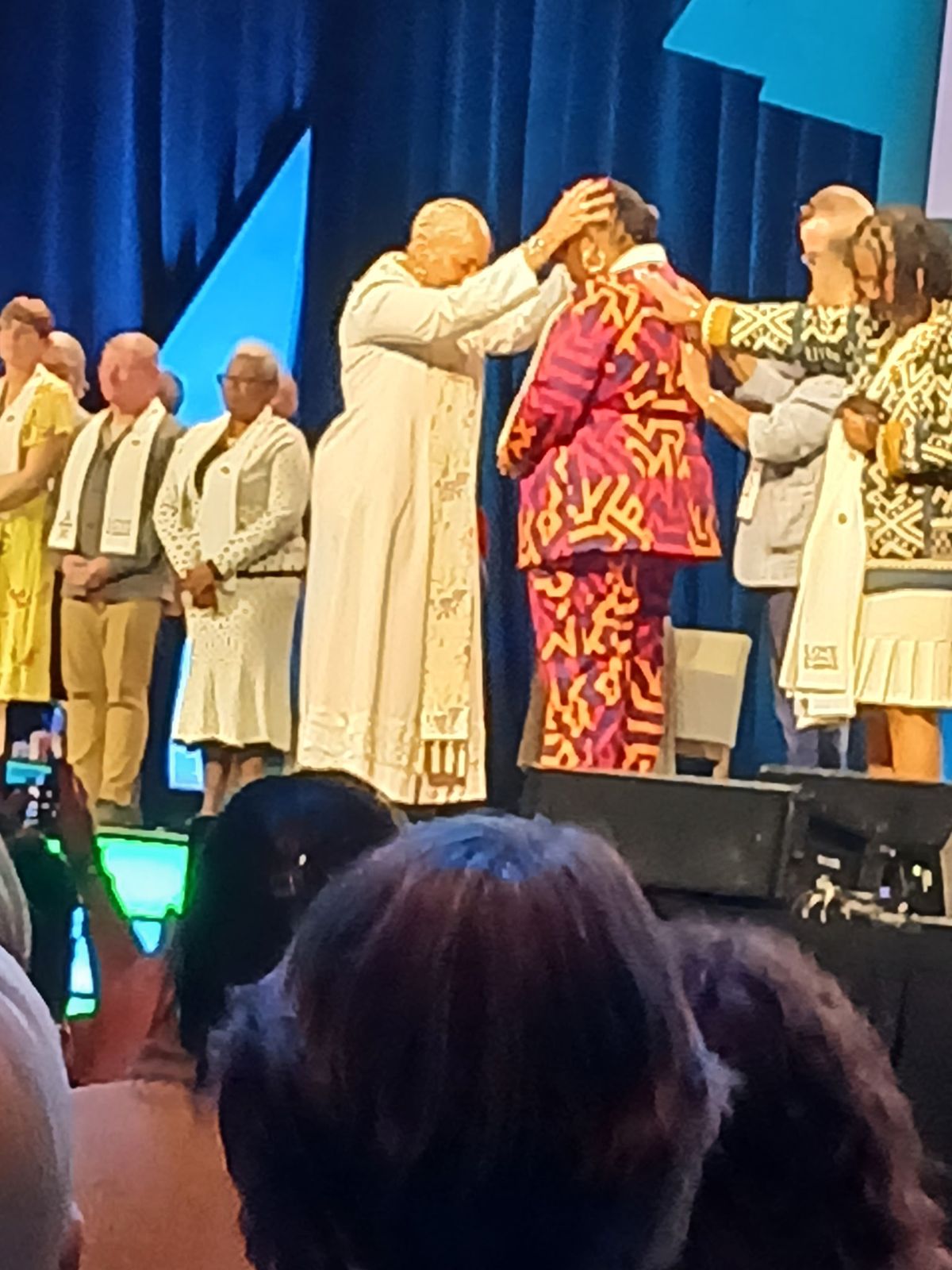 Katie Pryor is consecrated as Deaconess by Bishop Malone, Sally Vonner