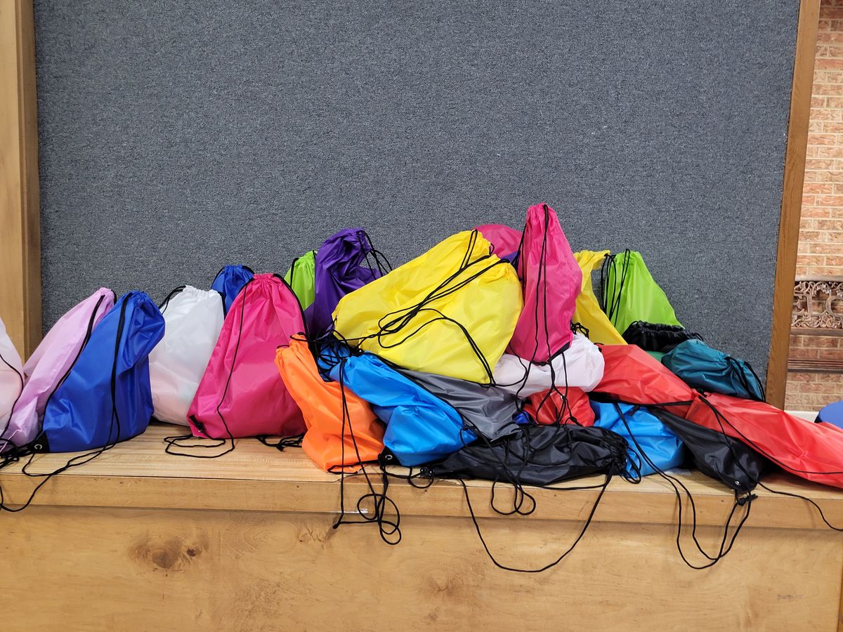 Completed mission project - hygiene kits for the Jerri Savuto girls