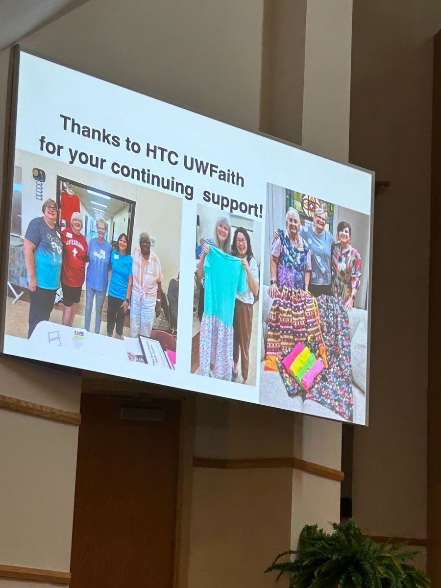 Thank you to the HTC UWFaith for continued support of the JSGC.