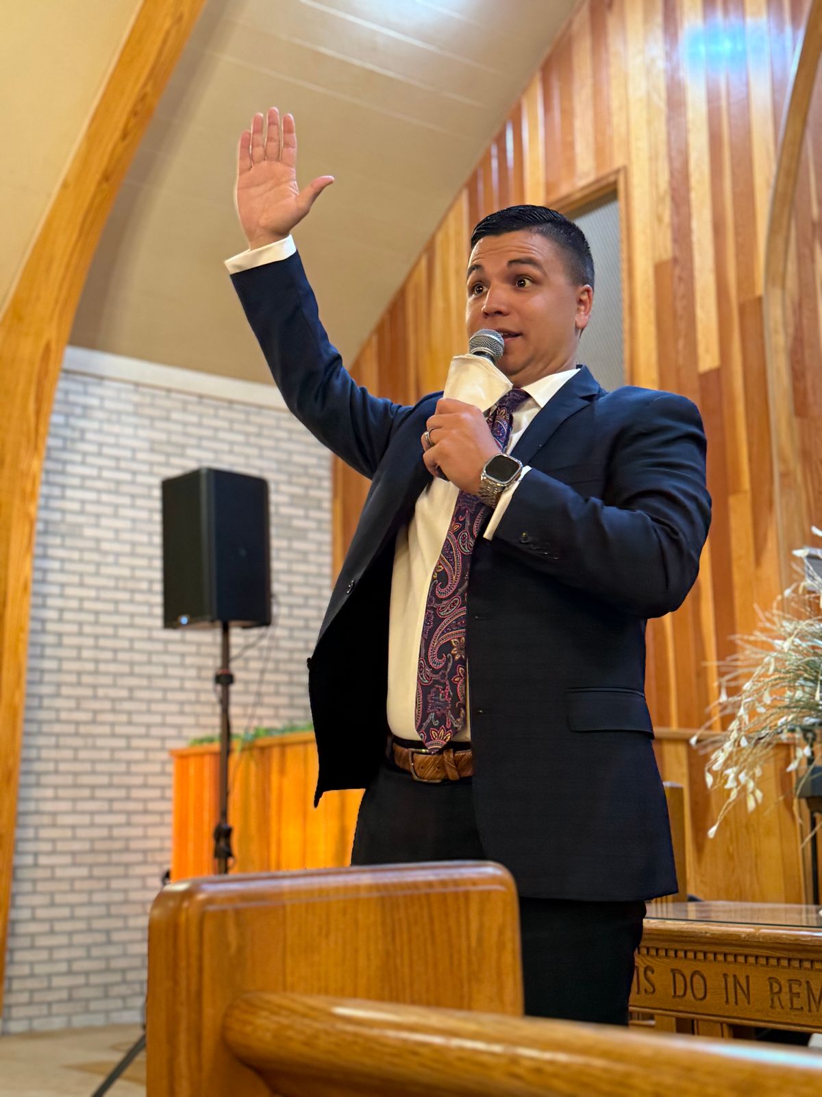 Evangelist Tyler Blue preaching, “The Water is Worth the Wait.” - 05/05/25