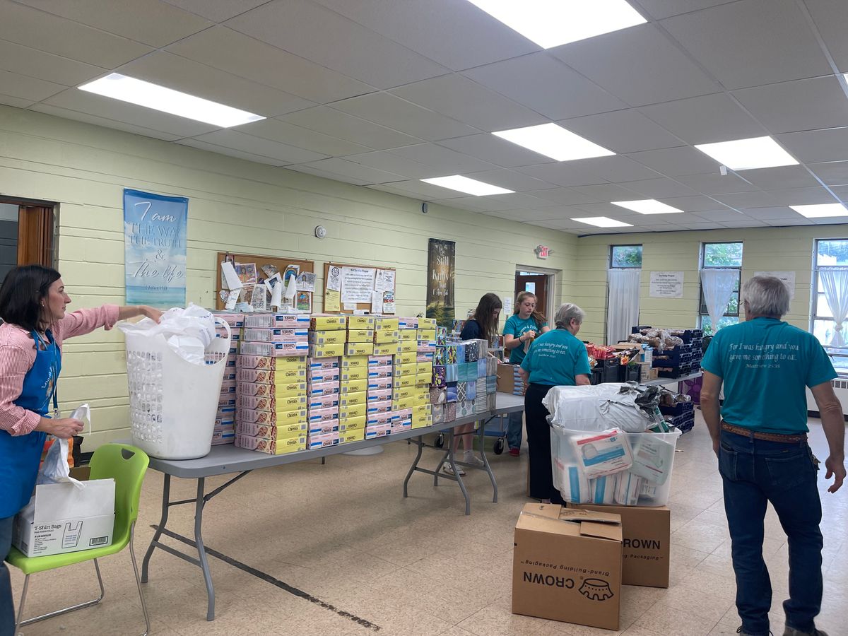 Putting the Pantry Bags together
