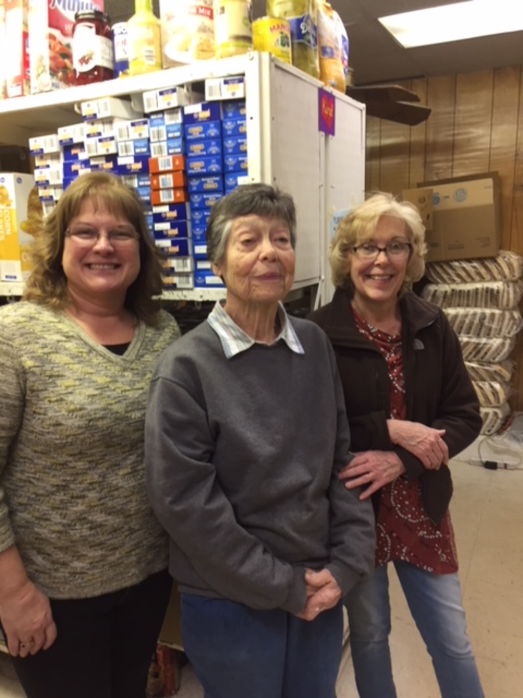 Donna Juncker, Trudy Moye and new friend from Houston