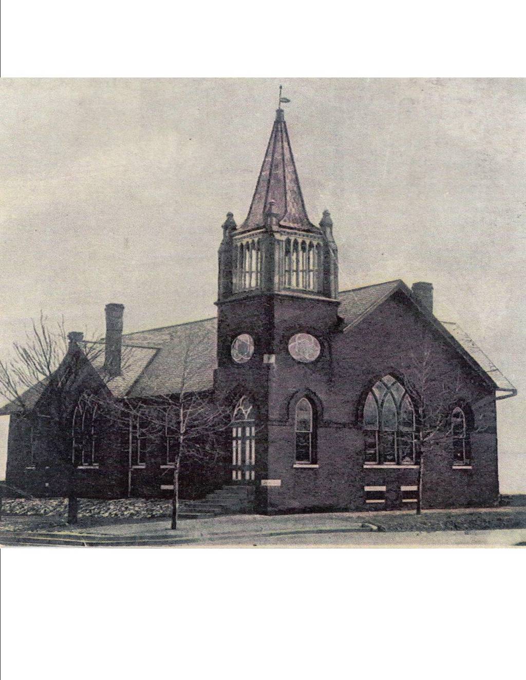 1890 German ME Church - (later St. Paul) demolished January 1961