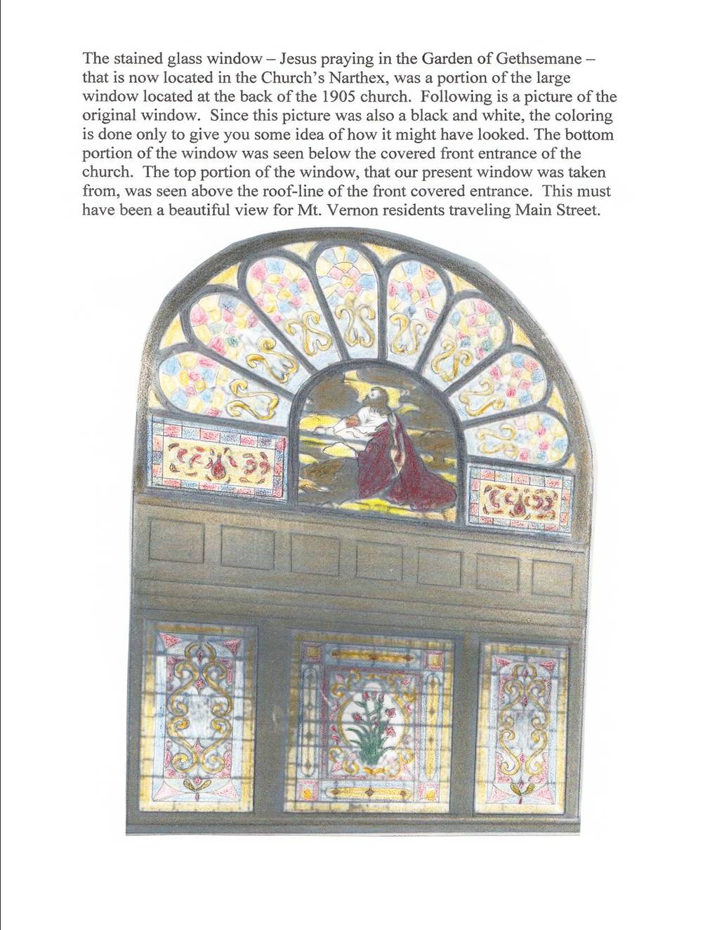 1905 ME Church - East window