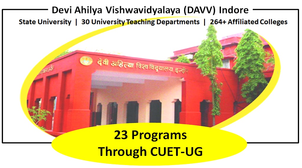 DAV Indore 2022 Admission Dates Through CUET-UG