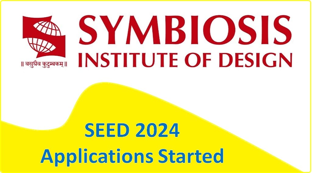 Symbiosis Starts SEED 2024 Applications For BDesign Admissions