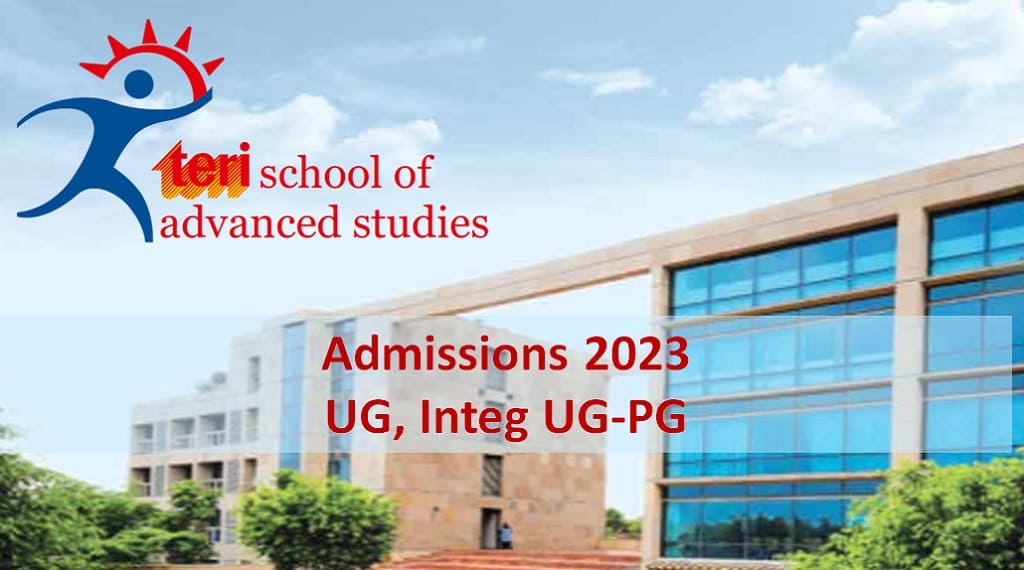 TERI 2023 UG Admissions