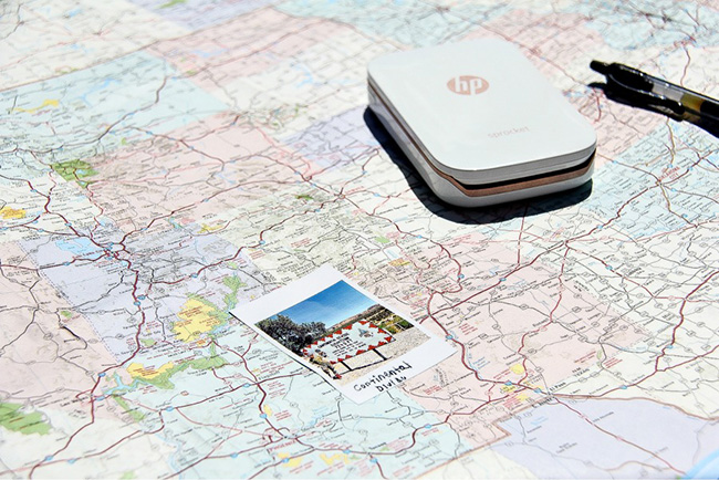 Memory-Filled Travel Map with Kids