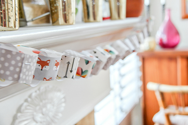 DIY Thanksgiving Paper Chain Garland