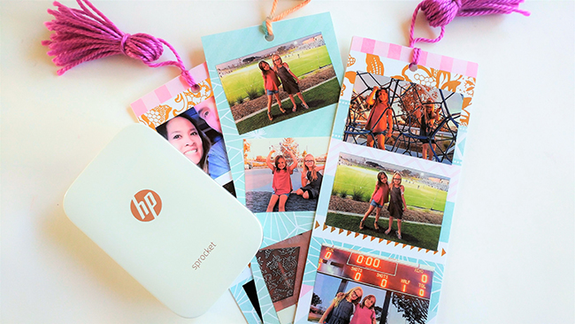 DIY Personalized Jumbo Photo Bookmarks