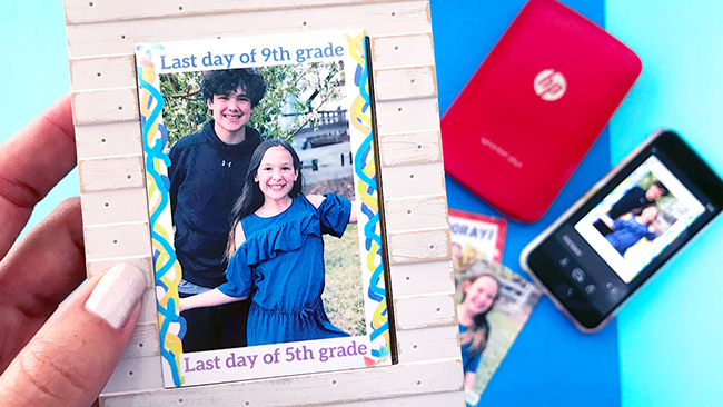 Last Day of School Photos DIY