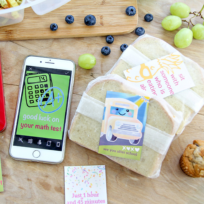DIY Custom Lunchbox Labels for Kids