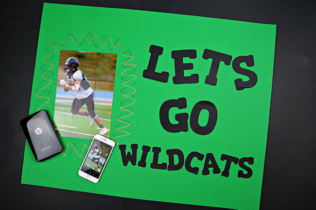 DIY Team Sign with Sprocket Plus