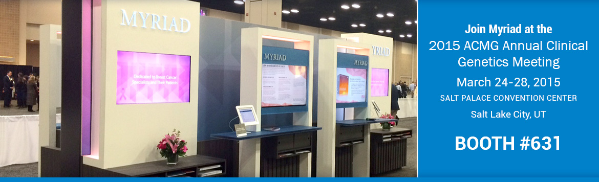 Join Myriad at the 2015 ACMG Annual Meeting