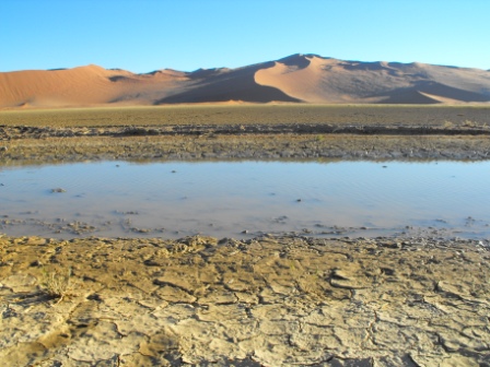 What in Sossusvlei in the month of May