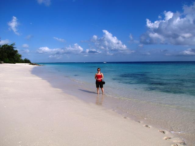 Wading in my sea-wimming pool