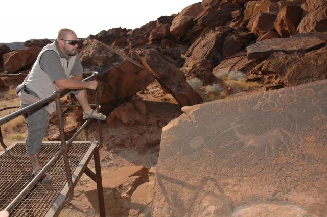 Rock engravings Namibia: Twyfelfontein