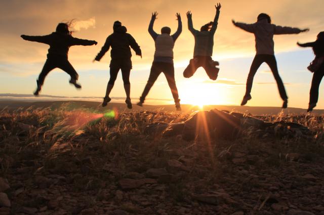 Fishriver Canyon jump
