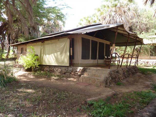 Our 'tent' Larsen's camp