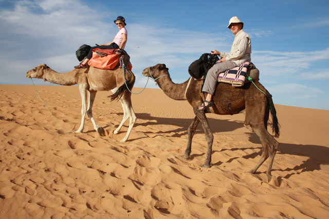 Camel Trekking In Morocco