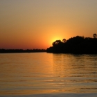 Sunset on the Zambezi