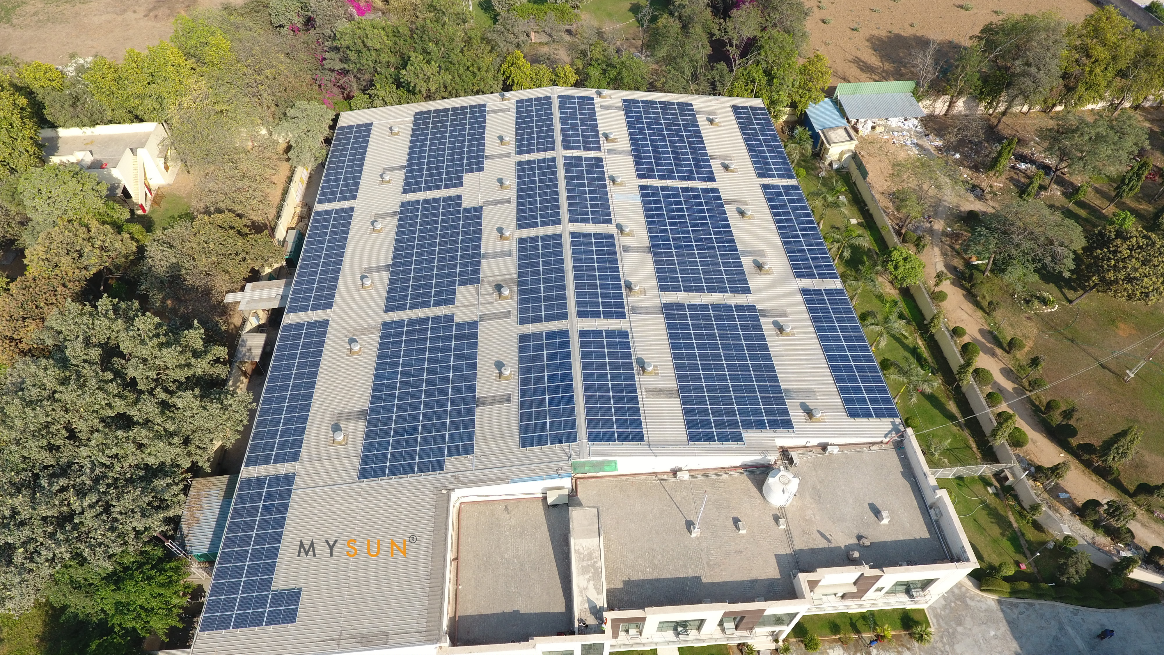 Solar Project by MYSUN in Gurgaon, India