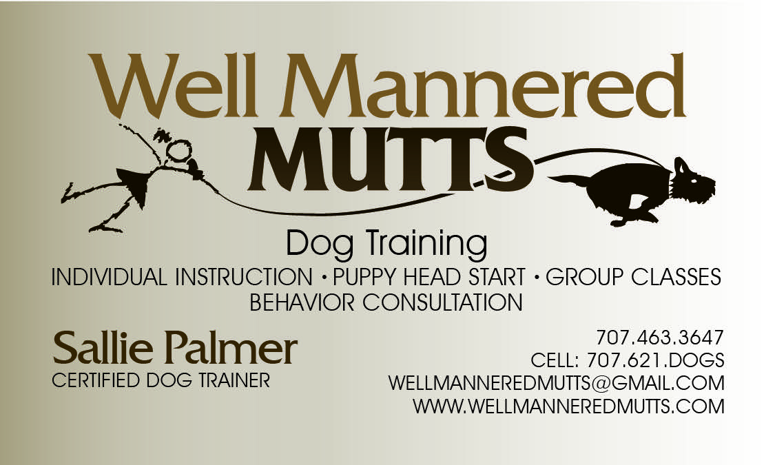 Well Mannered Mutts Ukiah, CA Dog Training Book Online