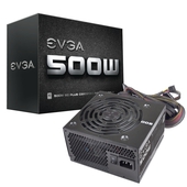 Fuente de poder EVGA, 500W, ATX, 80 Plus White, 100~240V